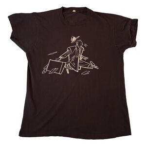 Black Joe Jackson True Vintage 1986 Big World Tour Official T-Shirt